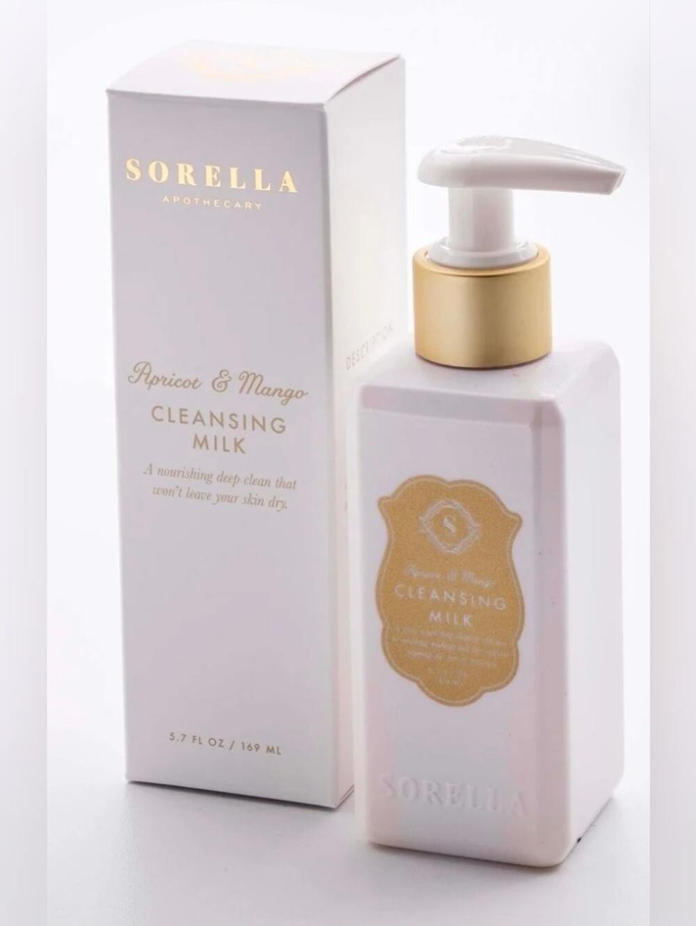 Sorella Apricot And Mango Cleansing Milk